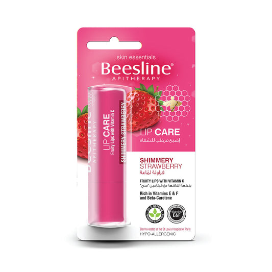 Beesline Lip Care Shimmery Strawberry