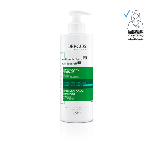 Vichy Dercos Anti Dandruff Shampoo for Normal to Oily hair 400 ML