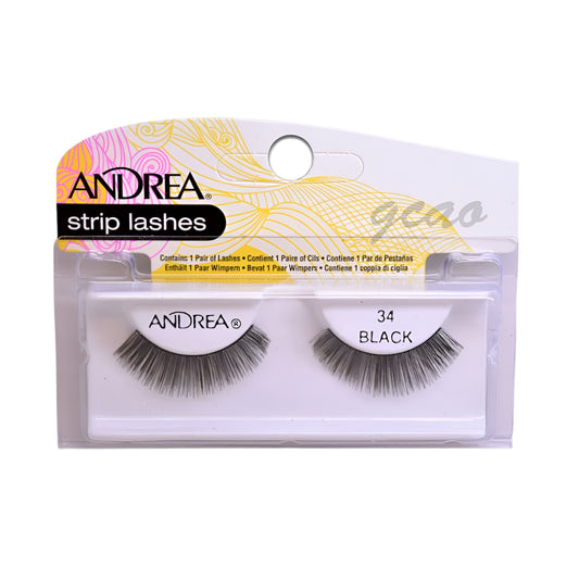 Andrea Strip Lash 34 Black