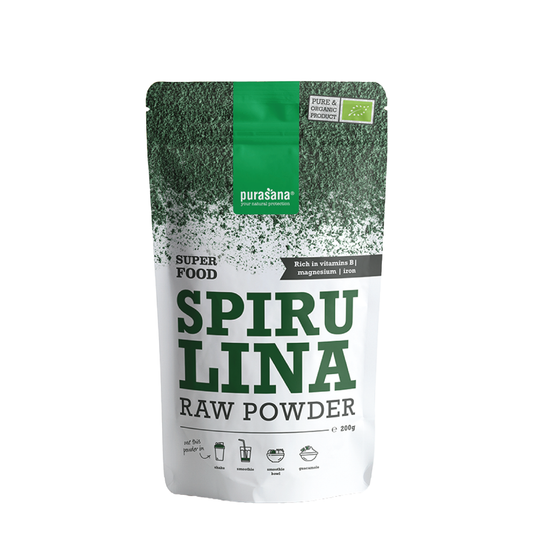 Purasana - Spirulina Raw Powder 200 Gr