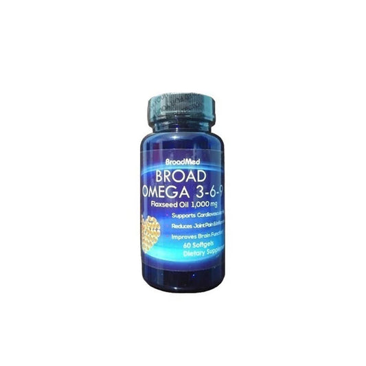 Broadmed Broad Omega 3-6-9 60 Softgels