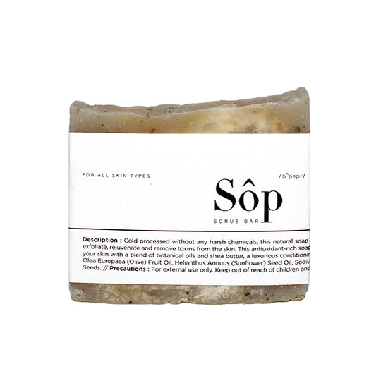 Atelier Beautanique-SOP Black Pepper Scrub Bar