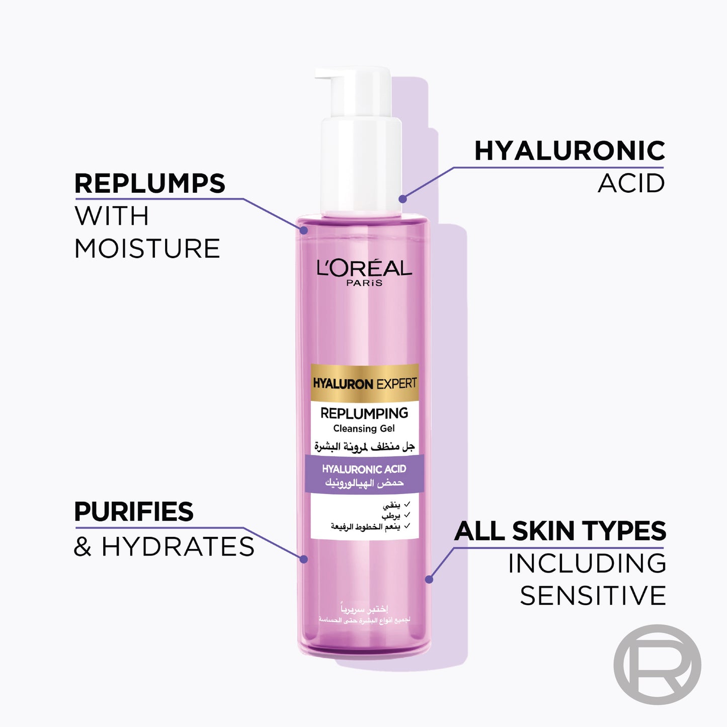 L'Oreal Paris Hyaluron Expert [+HA] Wash 150ML