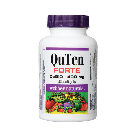 Webber Naturals® QuTen Forte 30 Softgels