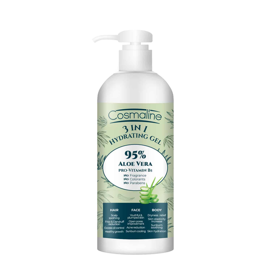 Cosmaline 3 in 1 Hydrating Gel Aloe Vera 250 ML