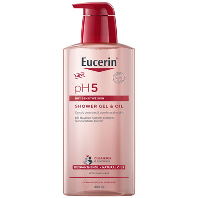 Eucerin pH5 Shower Gel & Oil 400 ML