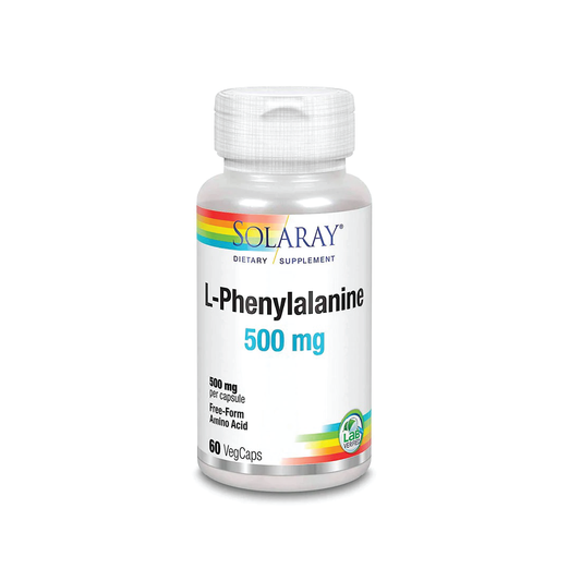 Solaray L-Phenylalanine 500mg 60 Capsules