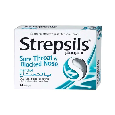 Strepsils Menthol - 24 Lozenges