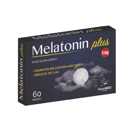 Melatonin Plus 5 Mg – 60 Tablets
