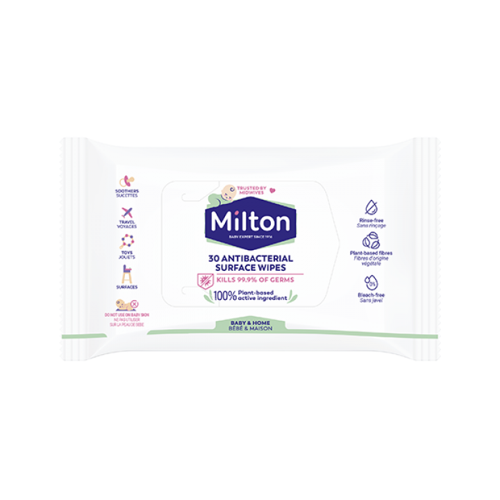 Milton Antibacterial Surface Wipes