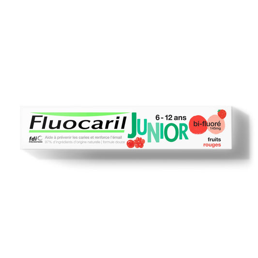 Fluocaril Junior Toothpaste 6-13 Years Red Berry 75 ML