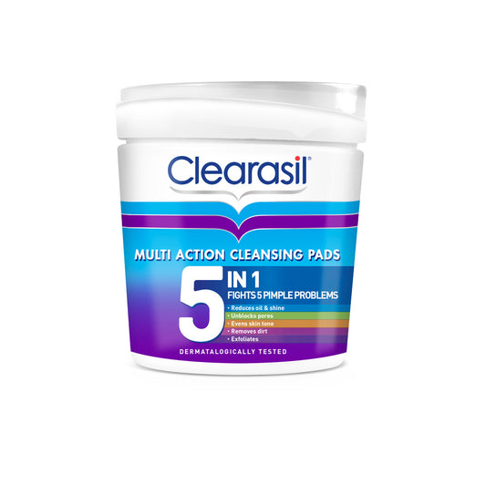 Clearasil Multi Action 5 in 1 Cleansing Pads
