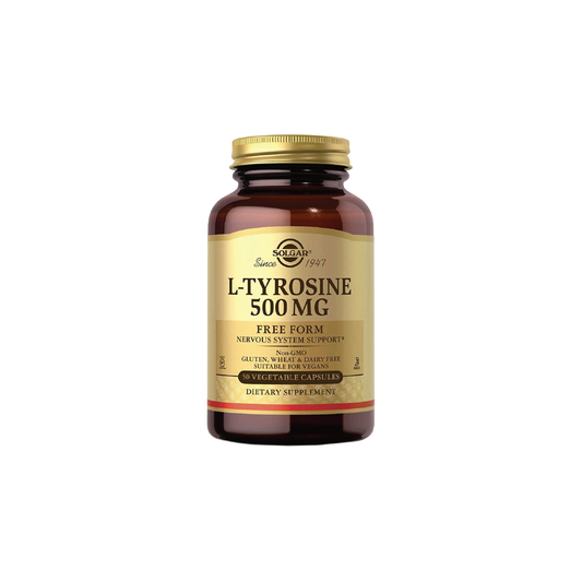 Solgar L-Tyrosine 500 MG 50 Vegetable Capsules