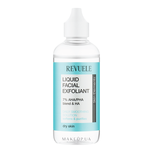 Revuele Liquid Facial Exfoliant 7% AHA/ PHA Blend + HA 125 ML