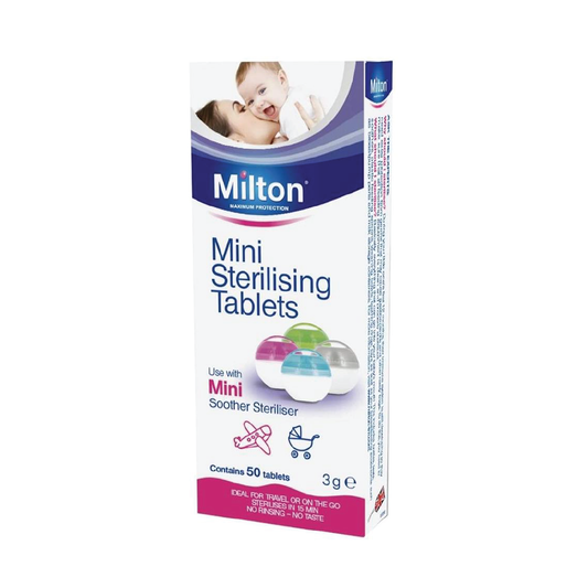 Milton Mini Sterilising Tablets – 50 Tablets