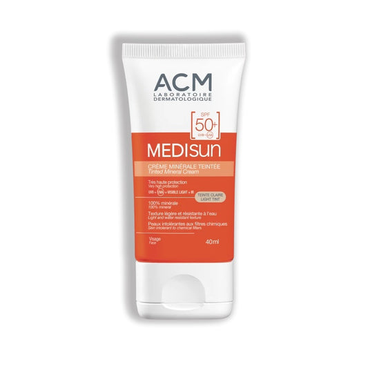 ACM Medisun Tinted Mineral Cream SPF50 Light Tint 40ML