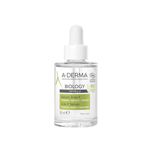 A-Derma Biology Hyalu 3 in 1 Serum with Hyaluronic Acid 30ML