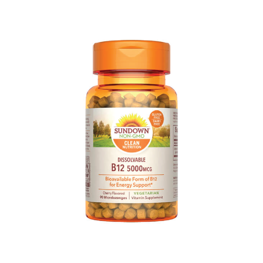 Sundown Dissolvable Vitamin B12 5000 mcg 90 Microlozenges