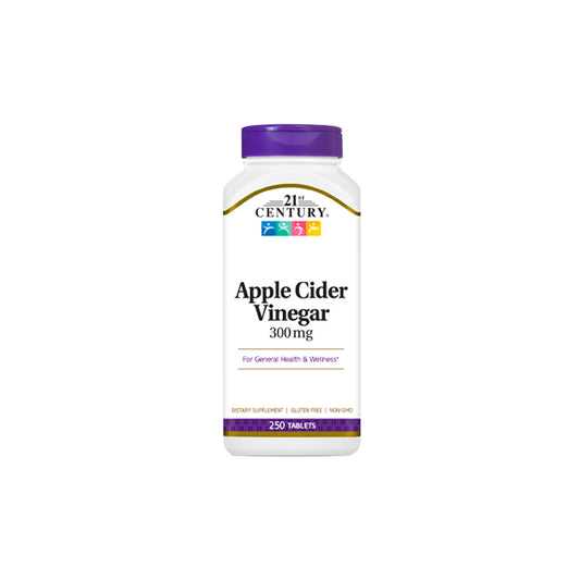 21st Century Apple Cider Vinegar 300 Mg - 250 Tablets