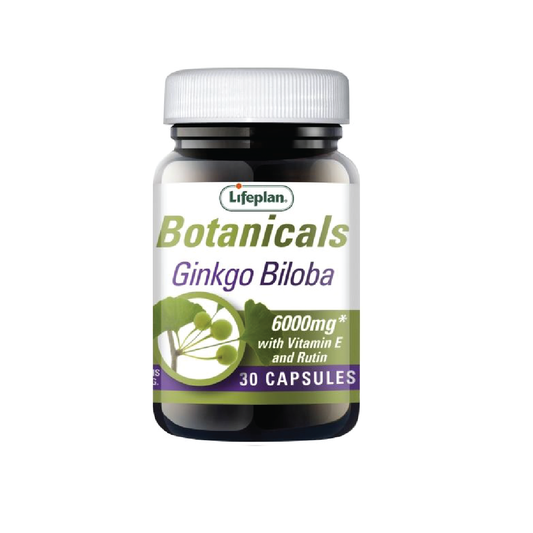 Lifeplan Botanicals Ginkgo Biloba 6000 Mg - 30 Capsules
