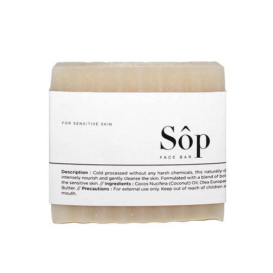 Atelier Beatanique - SOP Sensitive Skin Face Bar