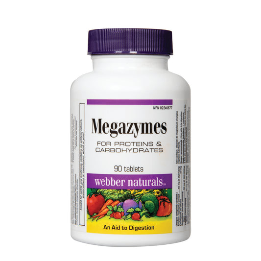 Webber Naturals® Megazymes 90 Tablets