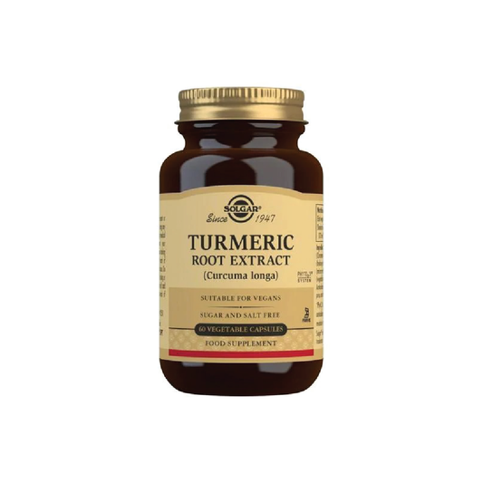 Solgar Turmeric Root Extract 60 Vegetable Capsules