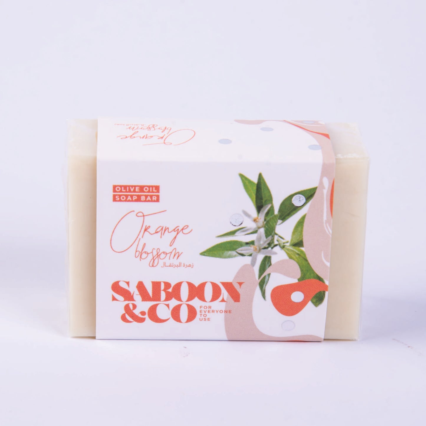 SABOON & CO – Orange Blossom Olive Oil Soap Bar
