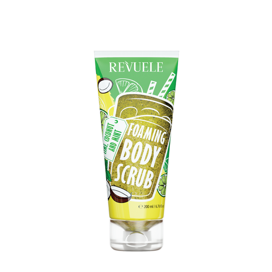 Revuele Foaming Body Scrub Lime, Coconut and Mint 200 ML