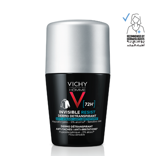 Vichy 72 Hours Invisible Resist Deodorant for Men 50 ML