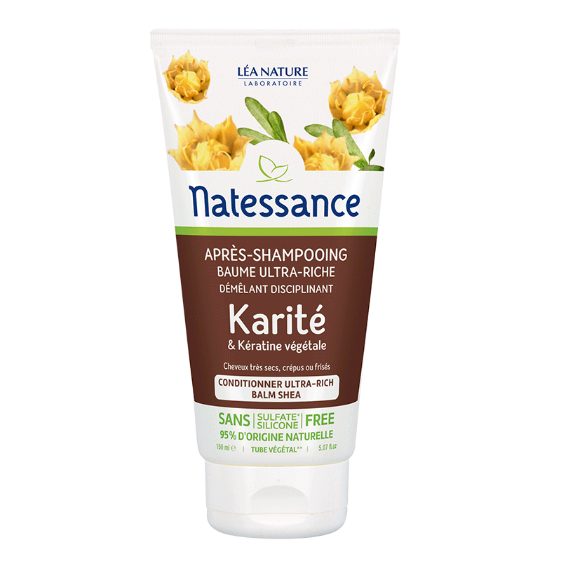 Natessance Shea Butter Ultra-Rich Balm Conditioner 150mL