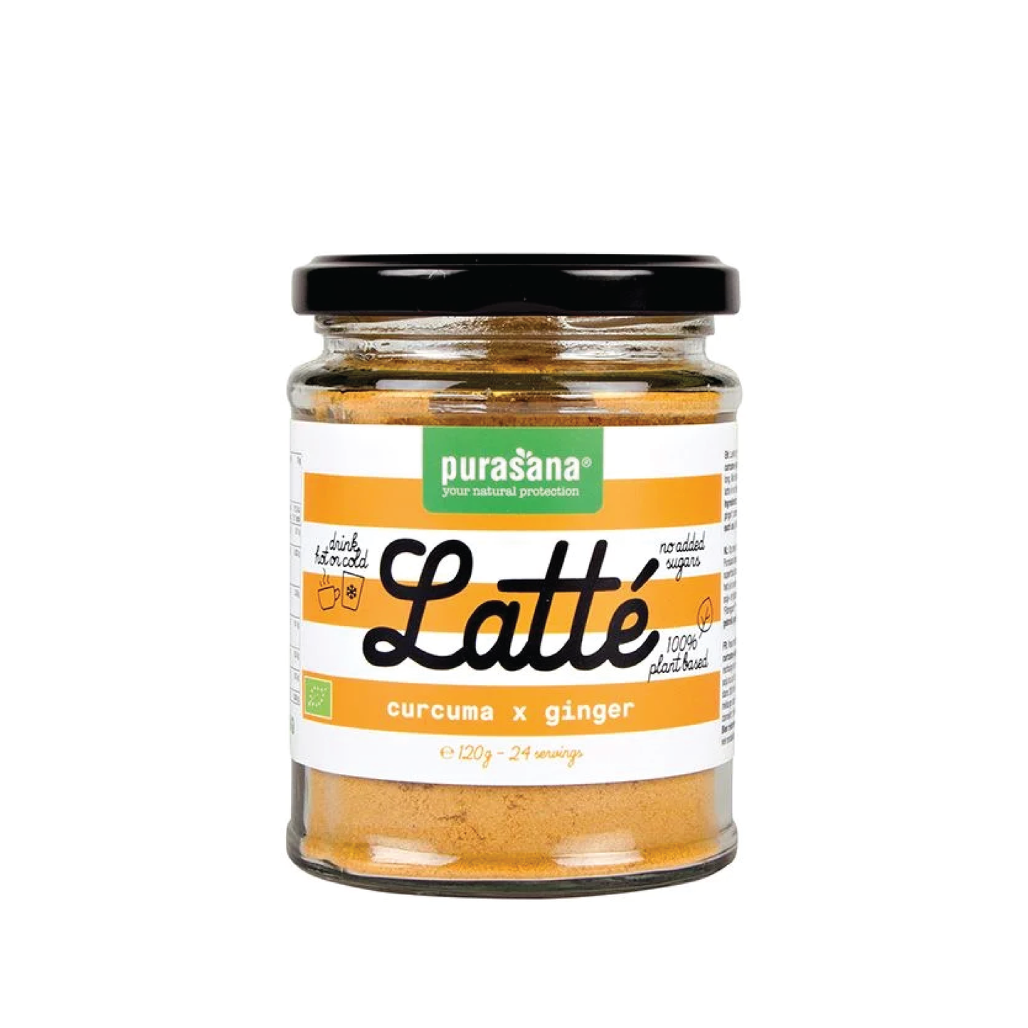 Purasana Ginger Turmeric Latte 120 Gr