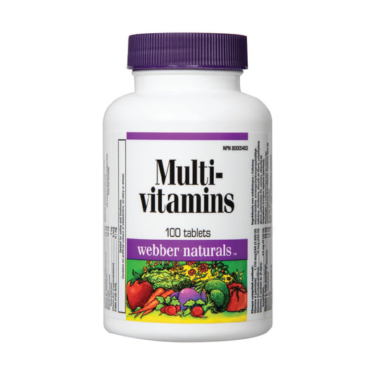 Webber Naturals® Multi-vitamins 100 Tablets