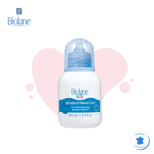 Biolane Shampoo 2 in 1 Hair & Body Gel 250ML