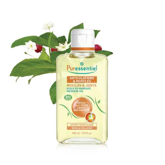Puressentiel Organic Massage Oil Muscular Effort -100ML