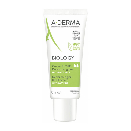 A-Derma Biology Rich Dermatological Moisturizing Cream 40ML