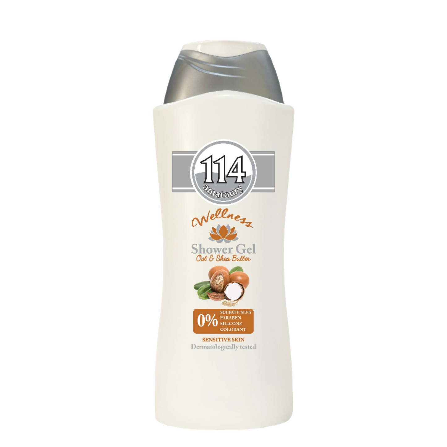 Amatoury Shower Gel Wellness - Oat & Shea Butter
