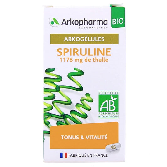 Arkopharma Arkogélules BIO Spirulina 45 Capsules