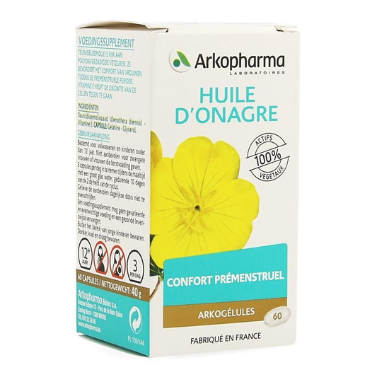 Arkopharma Arkogélules Huile d’Onagre 60 Capsules
