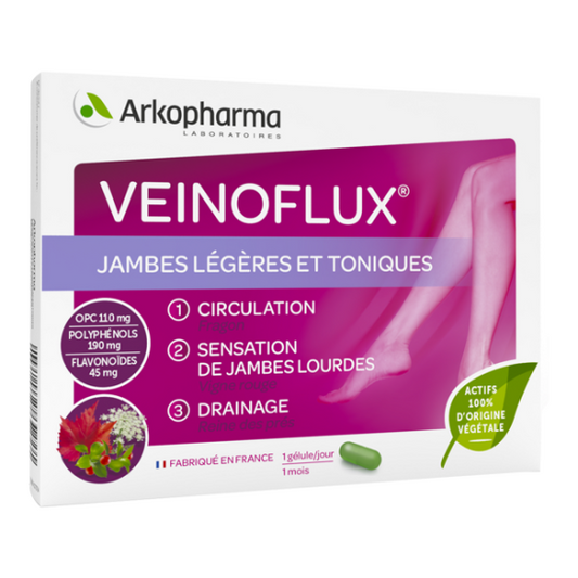 Arkopharma Arkogélules Veinoflux 30 Capsules