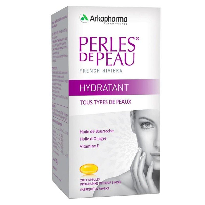 Arkopharma Perles de Peau® Hydratant 180 Capsules