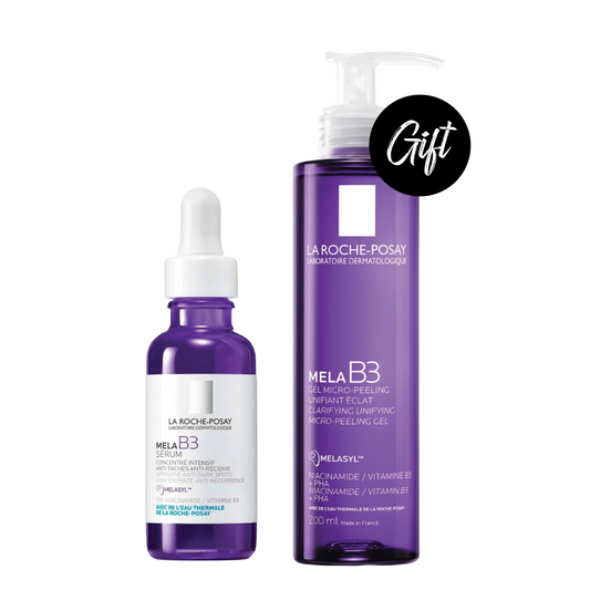 La Roche Posay Mela B3 Serum 30ML + Gift: Mela B3 Cleanser with Niacinamide 200ML