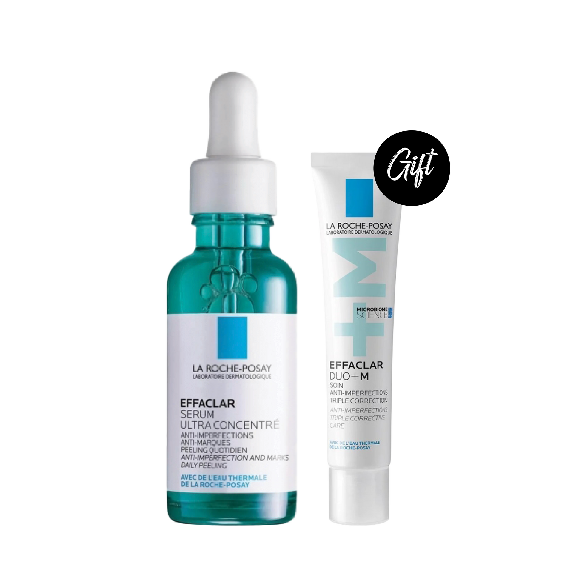 LA ROCHE-POSAY EFFACLAR SERUM 30ml 4本セット La Roche-Posay Effaclar Serum 30ml + Effaclar Duo+ 15ml Gift