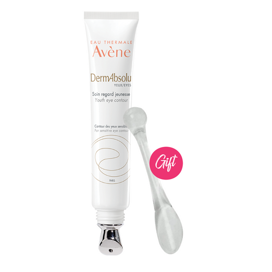 Avene Dermabsolu Eyes Youth Eye Contour Cream 15ML + Massage Roller