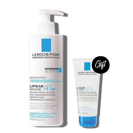 La Roche-Posay Lipikar Baume Ap+M 400ML +Gift:La Roche-Posay Lipikar Syndet AP+ Body Wash 100ML