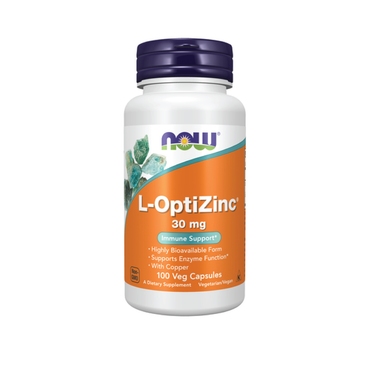 Now L-Optizinc 30 Mg - 100 Veg Capsules