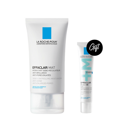 La Roche-Posay Effaclar MAT 40ML + Gift: La Roche Posay Effaclar Duo+ 15 ML