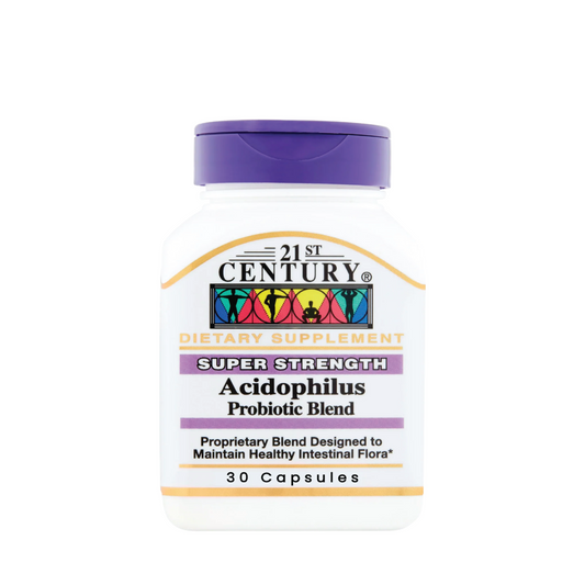 21st Century Acidophilus Probiotic Blend 30 Capsules