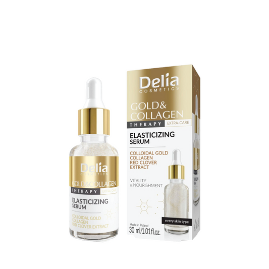 Delia Gold and Collagen Elasticity Face Serum 30ml