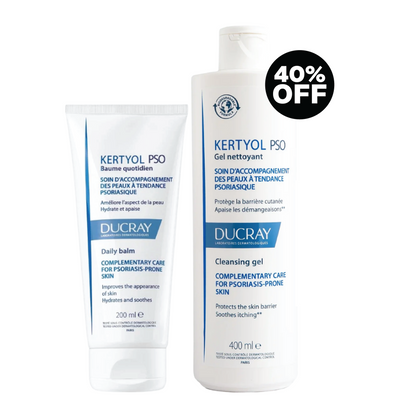 Buy Ducray Kertyol PSO Baume 200ML & Get 40% On Ducray Kertyol PSO Gel 400ML